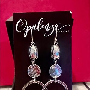 Opulenza Designs triple stack Earrings